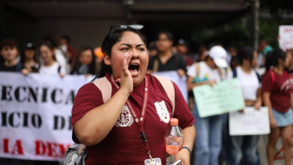 Radiografía de protestas en el Politécnico