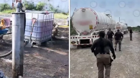 FGR asegura más de un millón de litros de hidrocarburo en Nuevo León