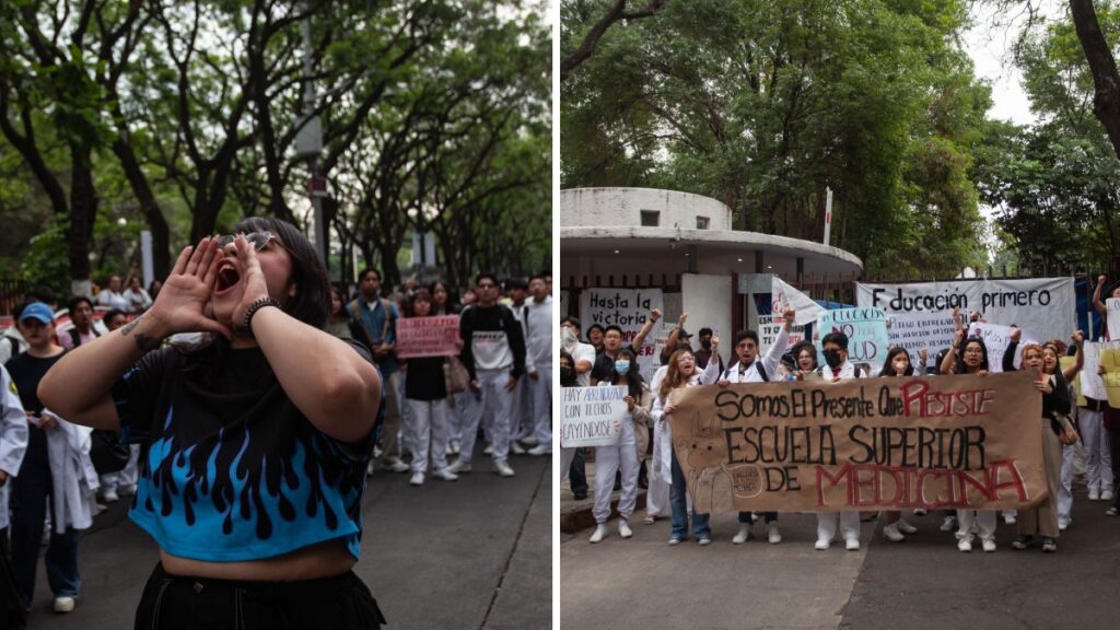 IPN: estudiantes intensifican protestas y ocupan oficinas. Foto: Cuartoscuro