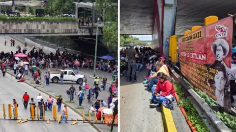 Gobernación llama al diálogo con la CNTE tras bloqueos en la CDMX