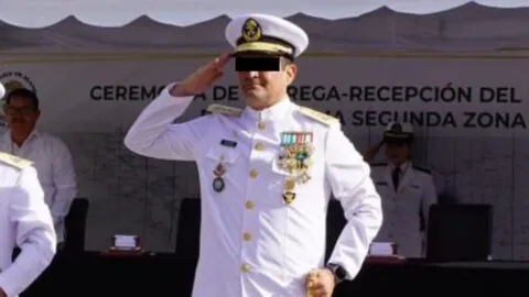 Vicealmirante acusado de huachicol fiscal pide intervención de Sheinbaum y denuncia falta de pruebas en su caso