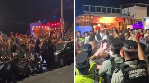 Riña en el Acamoto deriva en enfrentamiento nocturno con la Guardia Nacional