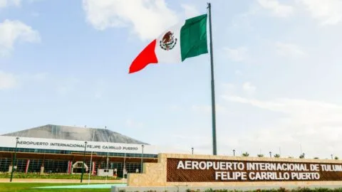 Caen vuelos y viajeros en el Aeropuerto Internacional de Tulum durante primeros meses de 2026