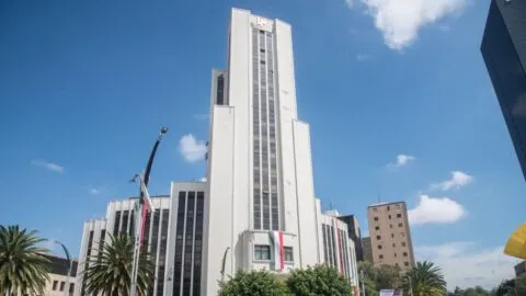 Gremio de boleteros de la Lotería Nacional encabezan las movilizaciones en CDMX este 28 de mayo