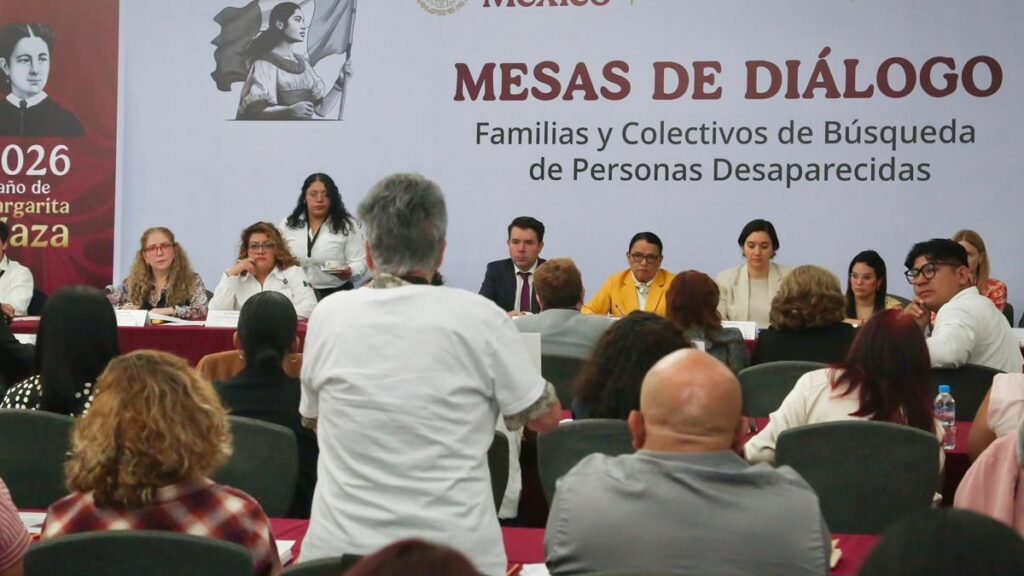 Segob da seguimiento a reuniones con colectivos de búsqueda. Foto: Uno TV