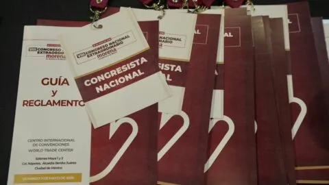 Morena realiza Congreso Nacional Extraordinario para renovar liderazgo