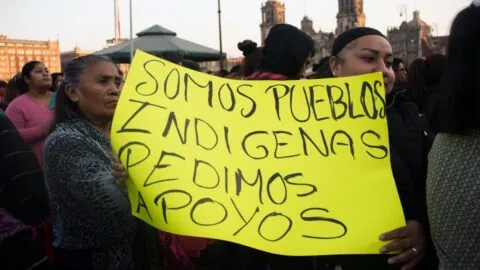 Organizaciones y colectivos indígenas encabezan las movilizaciones en CDMX este 4 mayo