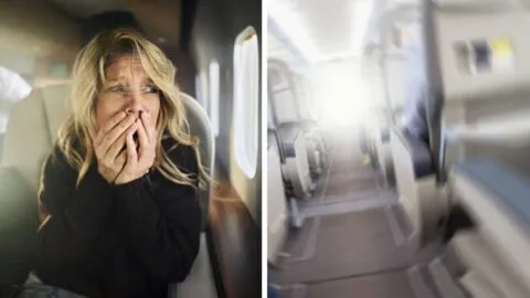 VIDEO: pánico y desmayos en vuelo tras intento fallido de aterrizaje
