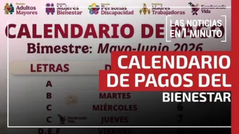 Noticias de hoy 04 de mayo 2026, hasta las 19:00 horas, en un minuto