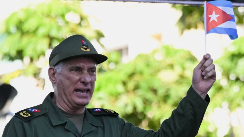 Miguel Díaz-Camel, presidente de Cuba.