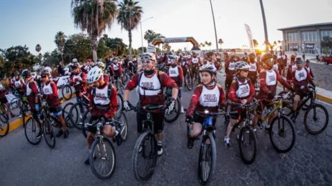 Rodada “Pueblos y Paisajes 2026” reúne a 700 ciclistas en recorrido de Los Mochis a El Maviri