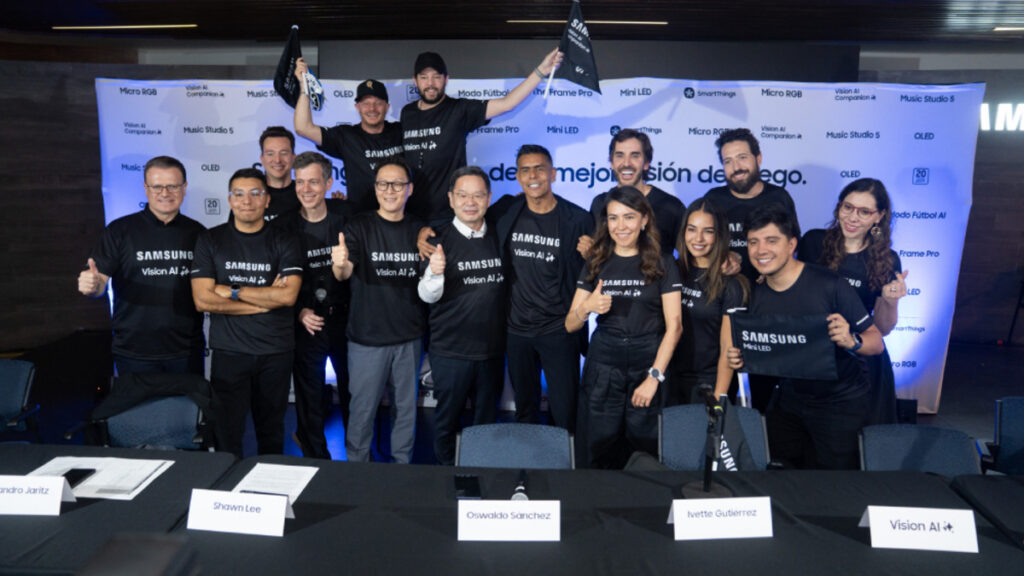 Samsung lanza su gama Vision AI de pantallas para el Mundial