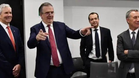 Ebrard minimiza ausencia del representante comercial de EE. UU. en arranque de revisión del T-MEC