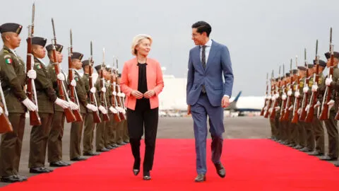 México recibe a líderes y funcionarios de la Unión Europea, se reunirán con Claudia Sheinbaum