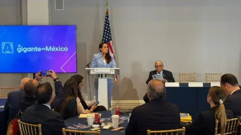 Tere Jiménez lleva a Washington estrategia para atraer inversiones a Aguascalientes