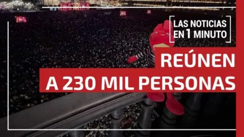 Noticias de hoy 1 de mayo 2026, hasta las 13:00 horas, en un minuto