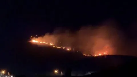 Voraz incendio devora más de 60 hectáreas del Ecoparque de Zacatecas