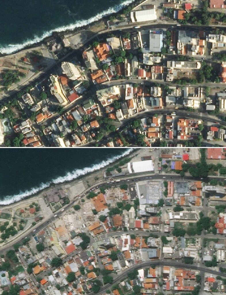 NASA capta la devastación que dejaron los terremotos en Venezuela. Foto: Reuters