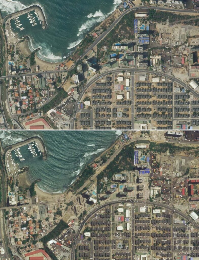 NASA capta la devastación que dejaron los terremotos en Venezuela. Foto: Reuters