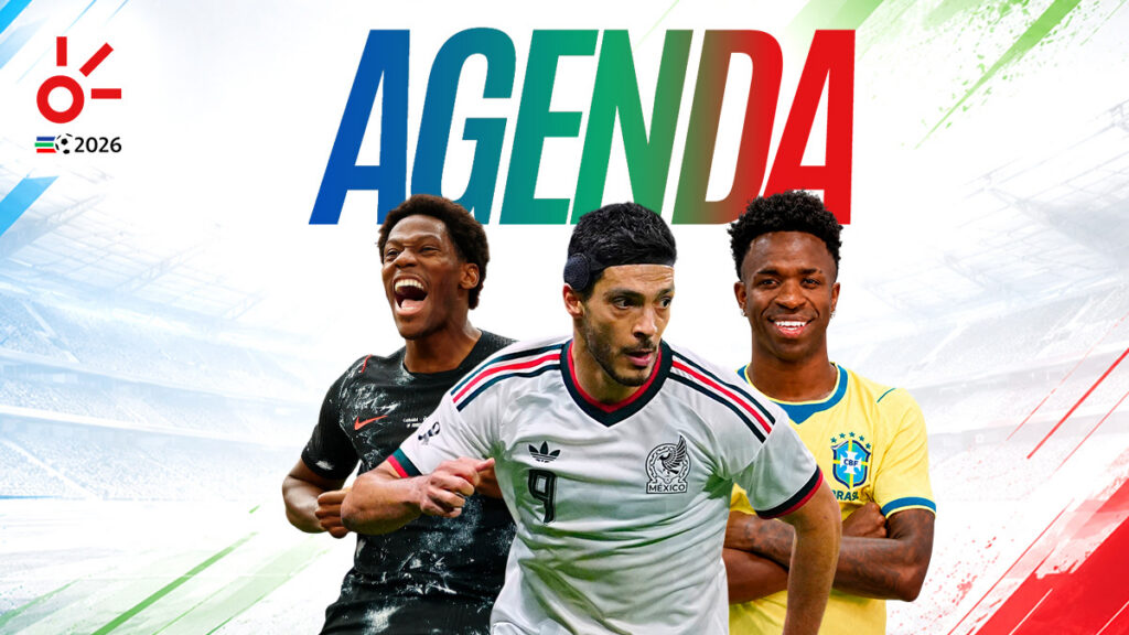 Agenda de partidos del Mundial 2026