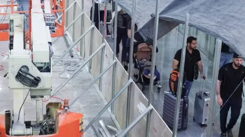 Obras contra reloj en el Aeropuerto de la CDMX a 9 días del Mundial