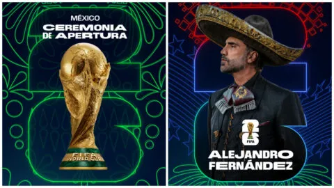 Alejandro Fernández interpretará el Himno Nacional en la inauguración del Mundial 2026