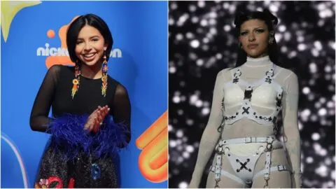 Todas las veces que Ángela Aguilar "copió" a Cazzu, según los fans