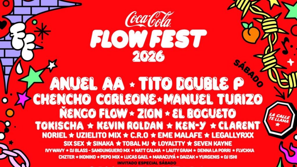 Cartel Coca Cola Flow Fest
