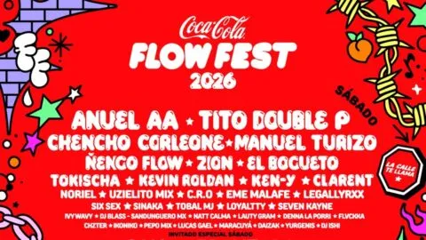 Anuel AA, El Bogueto y Tokischa encabezan el Coca-Cola Flow Fest 2026; ve el cartel completo