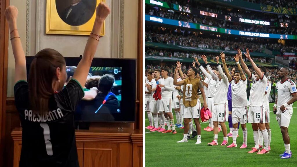 Claudia Sheinbaum felicitó a México tras vencer a Chequia en el Mundial 2026.
