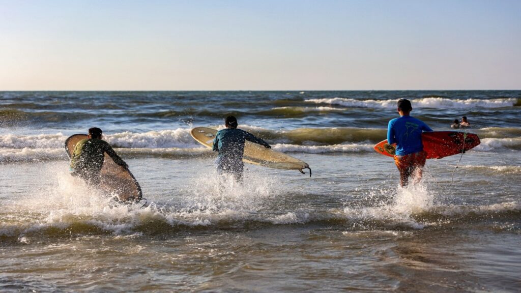 Clases de surf para niños