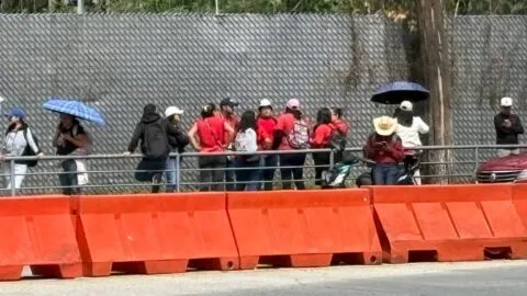CNTE inicia protestas en casetas de cobro de accesos clave a la CDMX