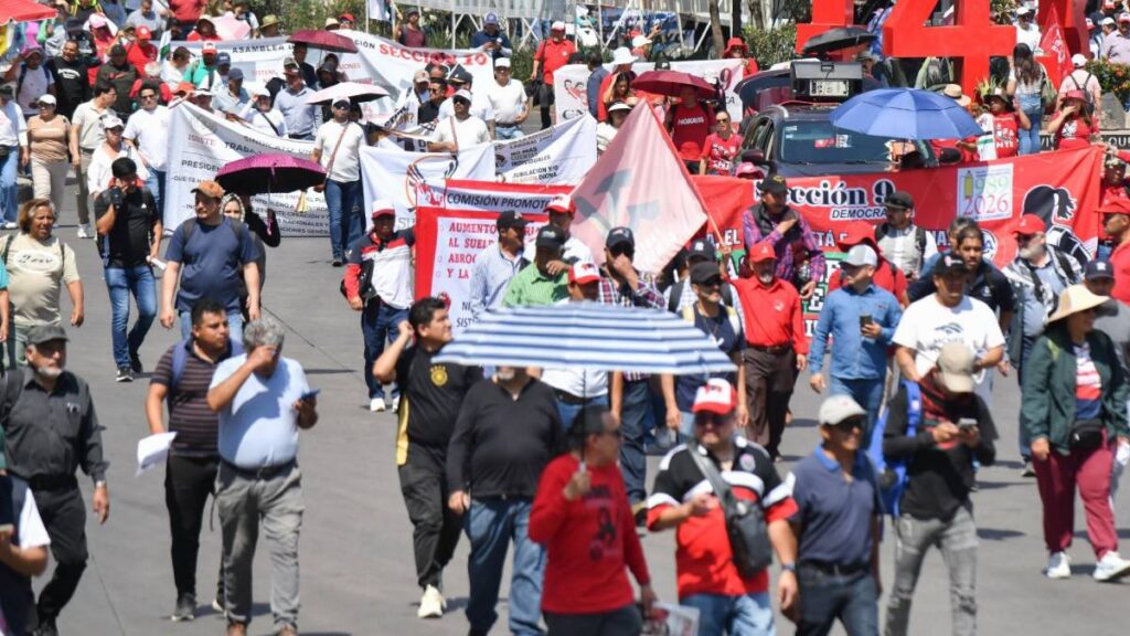 CNTE de diversos estados en jornada nacional de protestas.