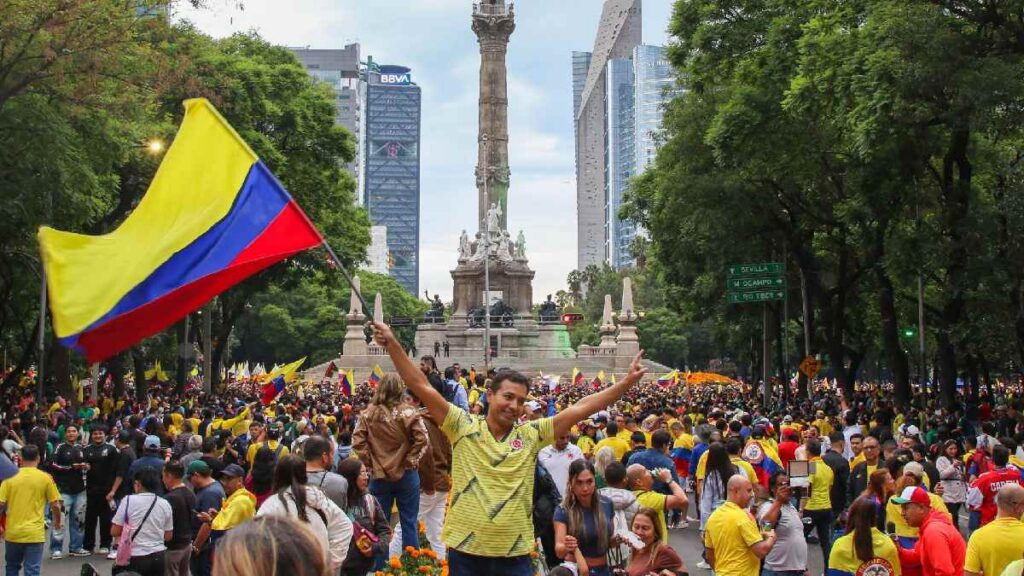 Colombia vs Uzbekistán desatará marchas y actividades en CDMX este 17 de junio
