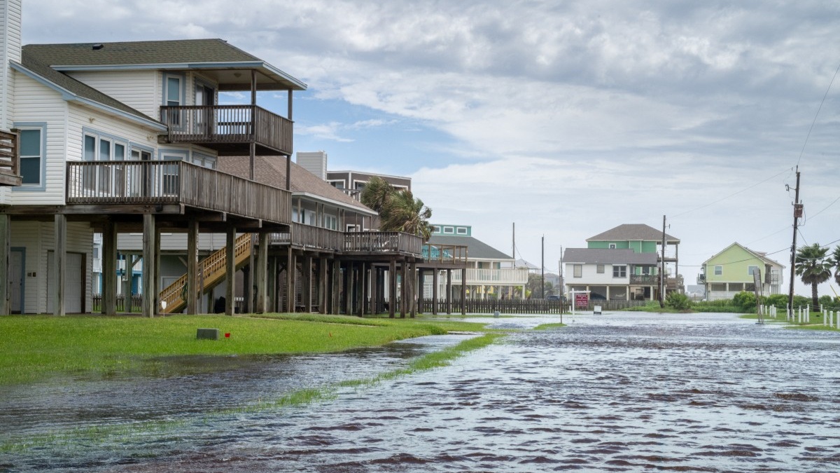 Inundaciones en Texas por la tormena tropical Arthur. Foto: Brandon Bell / AFP