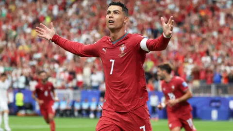 ¡Rompe dos récords! Cristiano Ronaldo se convierte en el primer jugador en anotar en seis Mundiales