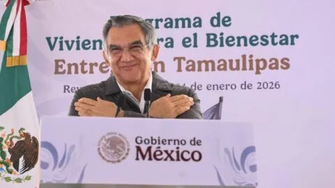 Américo Villarreal niega vínculos con el crimen y cancelación de visa