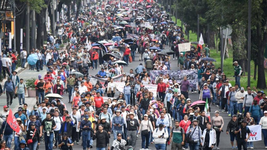 Marcha de la CNTE