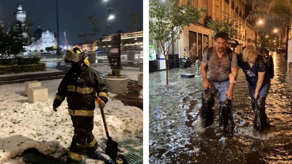 Advierten por temporal de lluvias en CDMX