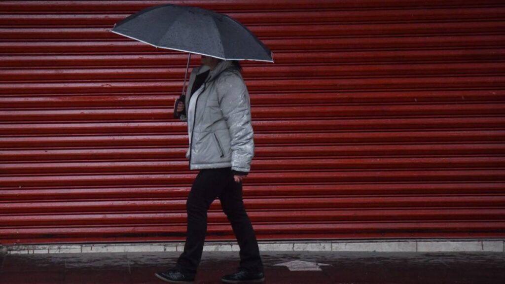 Lluvias en la CDMX.