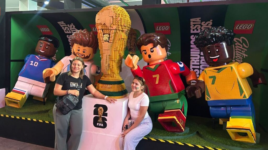 Del futbol a los bricks LEGO sorprende en el Fan Fest del Mundial 2026 en CDMX