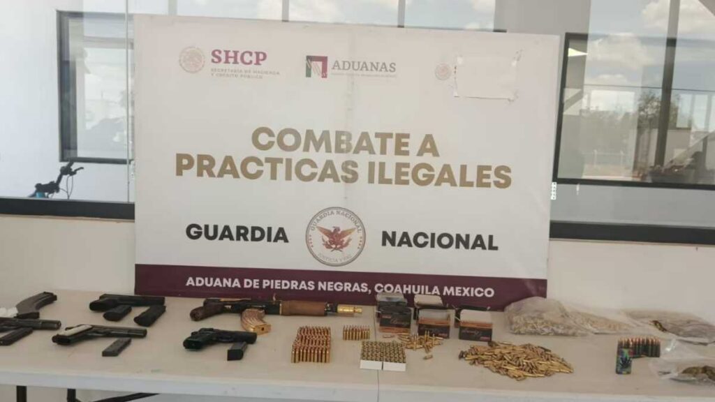 Descubren armas que viajaban de EE. UU. a Zacatecas