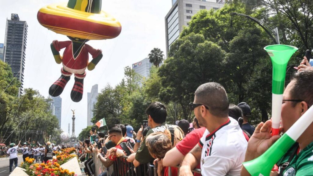 Desfile Mundialista en CDMX