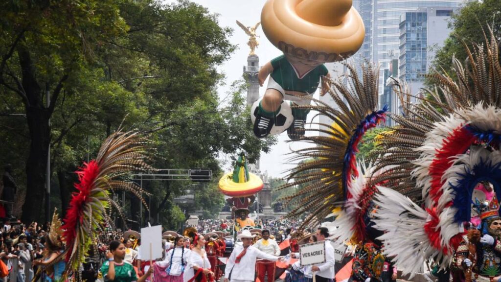 Desfile Mundialista en CDMX