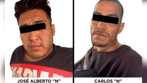 Caen 2 ladrones de relojes de lujo robados tras salir del AIFA