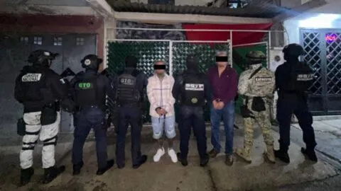 Detienen al "Kili", presunto operador del CJNG, en Guanajuato; le aseguran armas, cartuchos y drogas