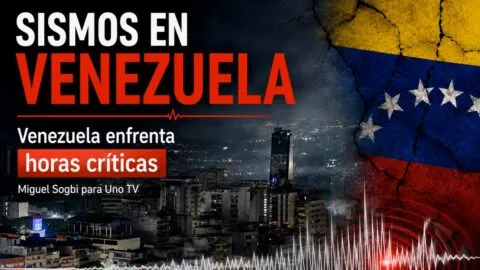 Venezuela enfrenta horas críticas, relata reportero Miguel Sogbi para Uno TV