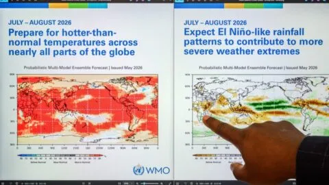Entre junio y agosto, 80% de probabilidad de que se presente un episodio de El Niño