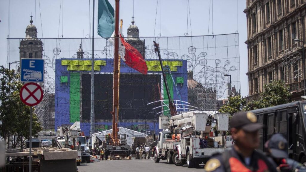 FIFA Fan Festival del Zócalo en CDMX ya está listo; esperan detalles para el acceso