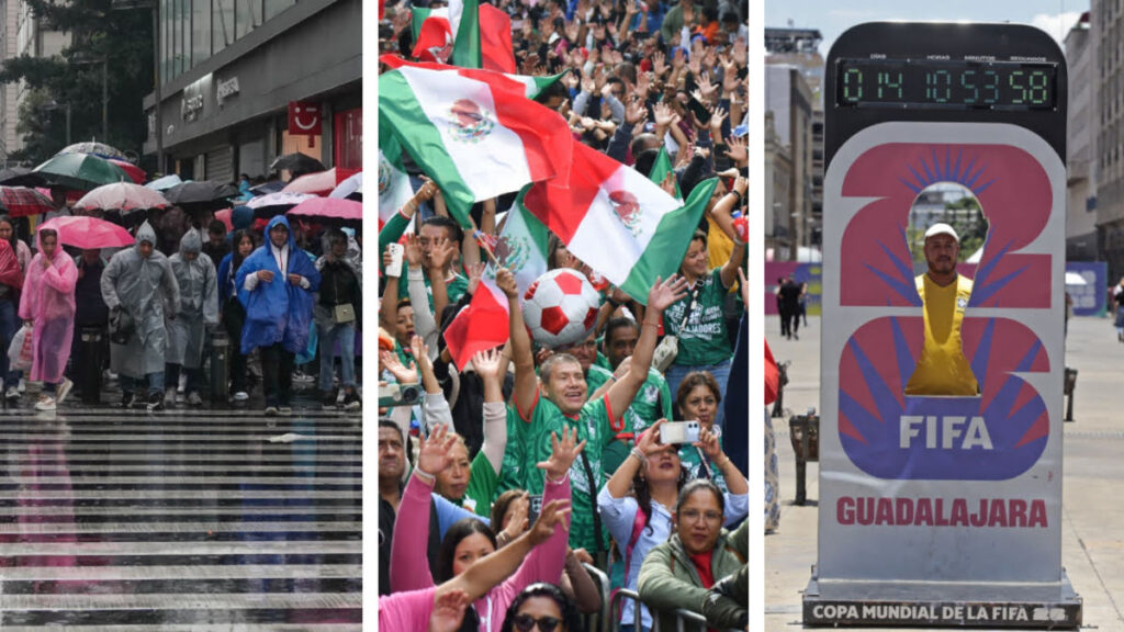 Prevén lluvias durante partido en Guadalajara y festejos en CDMX.
